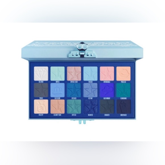 NIB Jeffree Star Blue Blood Wye Shadow 18 Color Pallet - Picture 1 of 11